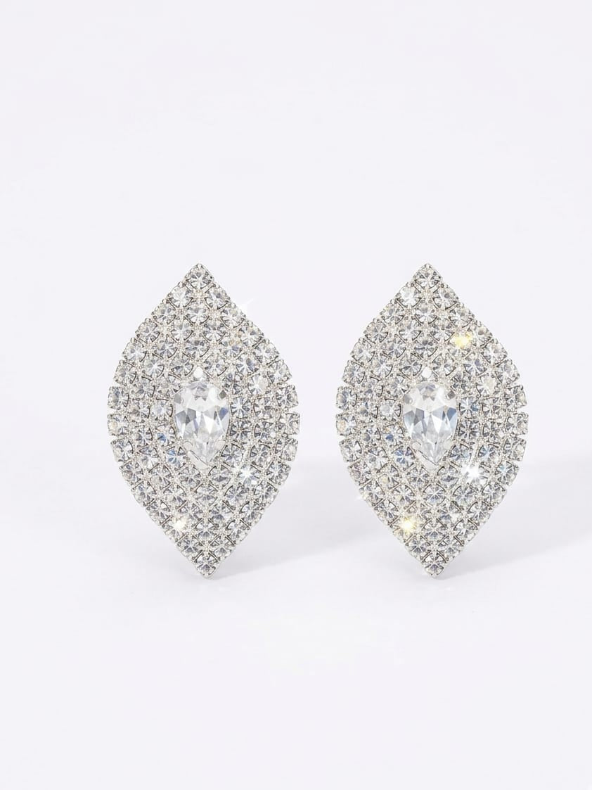 Marquise Crystal Studs