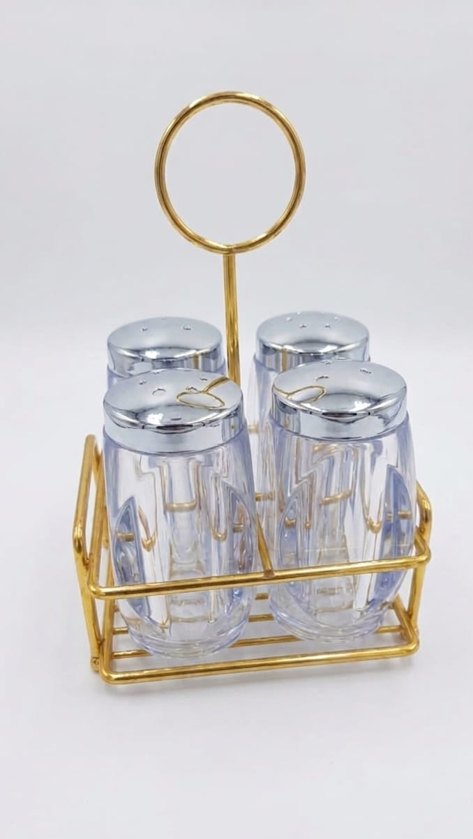 Aura Gold Cruet Set