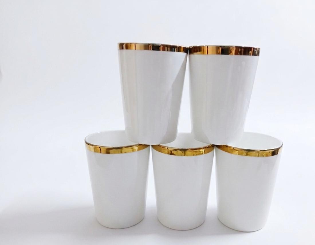 Bone Gold Cup 6pc