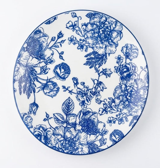 Midnight Botanical Dinner Plate 6pc