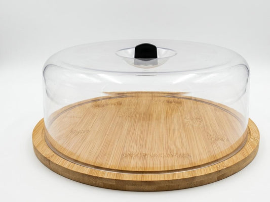 Wooden Cake Plate