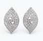 Crystal Silver Earrings