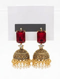 Crimson Empress Jhumka